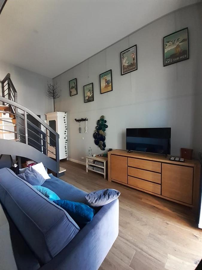 En Duplex Esprit Loft Avec Balcon Vue Mer, Et Piscine Extérieure * Le Croisic