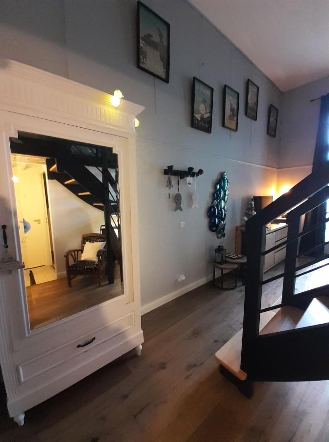 Apartment En Duplex Esprit Loft Avec Balcon Vue Mer, Et Piscine Exterieure Le Croisic